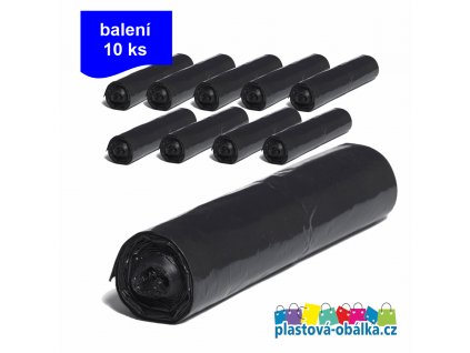 vrecia balenie 10ks čierne