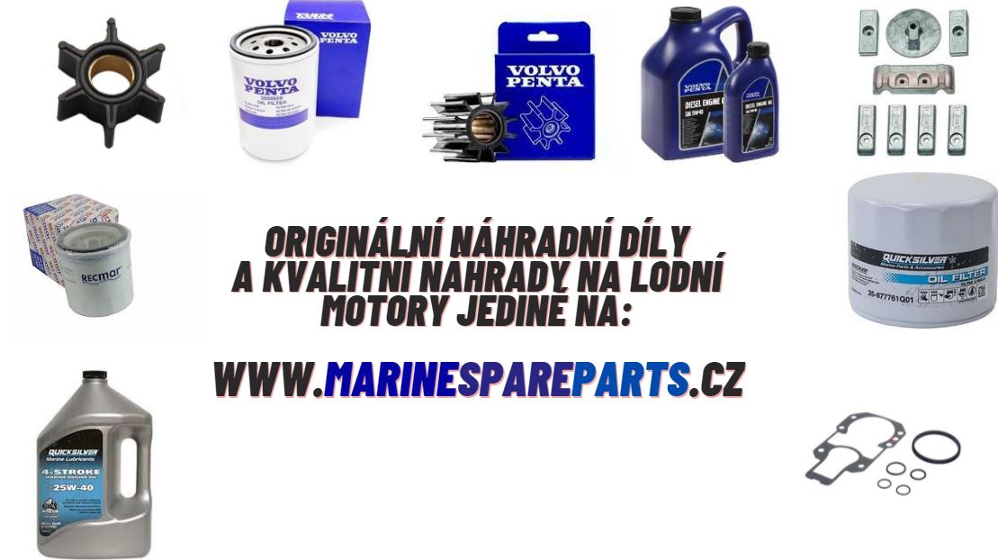 Originální náhradní díly na lodní motory