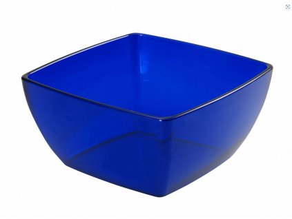 Veso interier Rigaflex plastova Miska BERN 210x210x105mm SAN transparentní modrá
