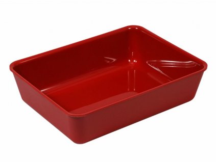Veso interier Rigaflex plastova Mísa 280x210x70mm ABS mini okraj červená