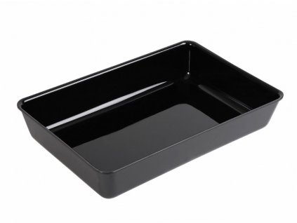 Veso interier Rigaflex plastova Mísa 400x265x70mm ABS mini okraj černá