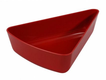 Veso interier Rigaflex plastova Miska 280x190x60mm ABS červená