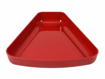 Veso interier Rigaflex plastova Miska 270x260x70mm ABS červená