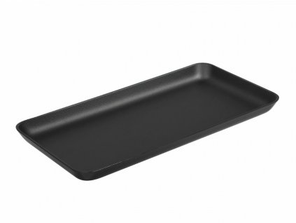 plastove nadobi.eu tác černý mat 280x140x20mm Rigaflex