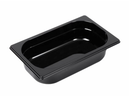 Plastove nadobi.eu Gastronádoba černá 265x162x65mm Rigaflex
