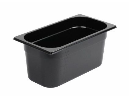 Plastove nadobi.eu Gastronádoba černá 325x176x150mm Rigaflex
