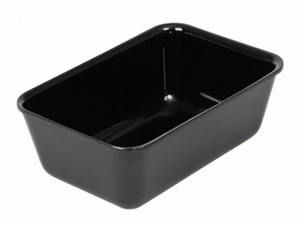 Plastove nadobi.eu miska černá 210x140x70mm Rigaflex