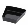 Veso interier Rigaflex plastova Miska TRAPEZ 240x240x60mm ABS černá