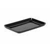 Plastove nadobi.eu plastový tác černý 240x145x20mm Rigaflex