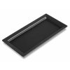 plastove nadobi.eu tác černý matný 265x132x15mm Rigaflex