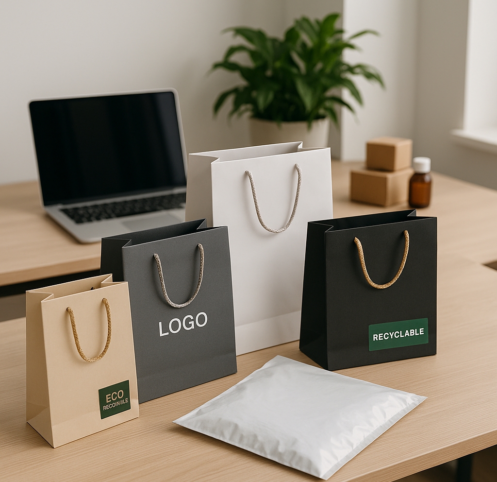 Luxusne papierove tasky: Ekologické balenie, ktoré zvýši hodnotu vášho e-shopu a podporí udržateľnosť