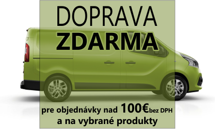 Doprava zdarma nad 100€ bez DPH