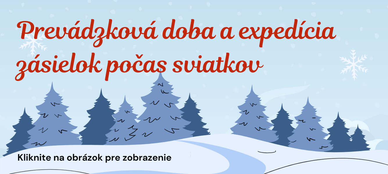 Expedícia počas sviatkov a nového roku