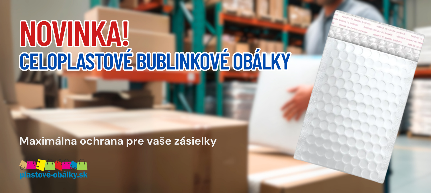 Celoplastové bublinkové obálky PC
