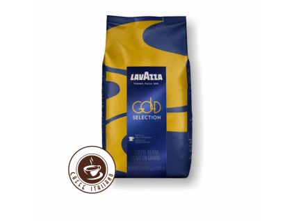 lavazza caffe gold selection zrnkova kava 1kg 70arabica 30robusta logo caffeitaliano