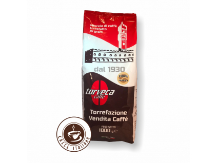 torveca arabica zrnkova kava 100arabica 1kg logo caffeitaliano