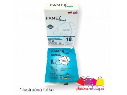 Respirátor FAMEX FFP2 NR 5-vrstvový