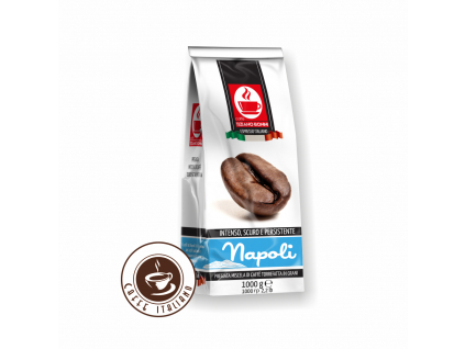 bonini caffe napoli 1kg zrnkova kava 60arabica 40robusta logo caffeitaliano