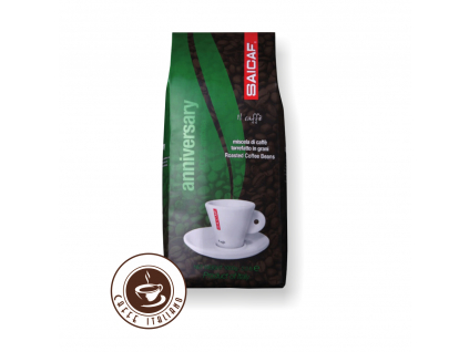 saicaf caffee anniversary verde zrnkova kava 1kg 100arabica logo caffeitaliano