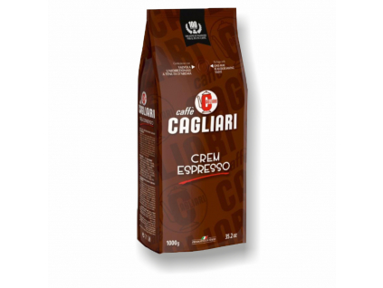 cagliari caffe crem espresso 1kg zrnkova kava 60%arabica 40%robusta caffeitaliano