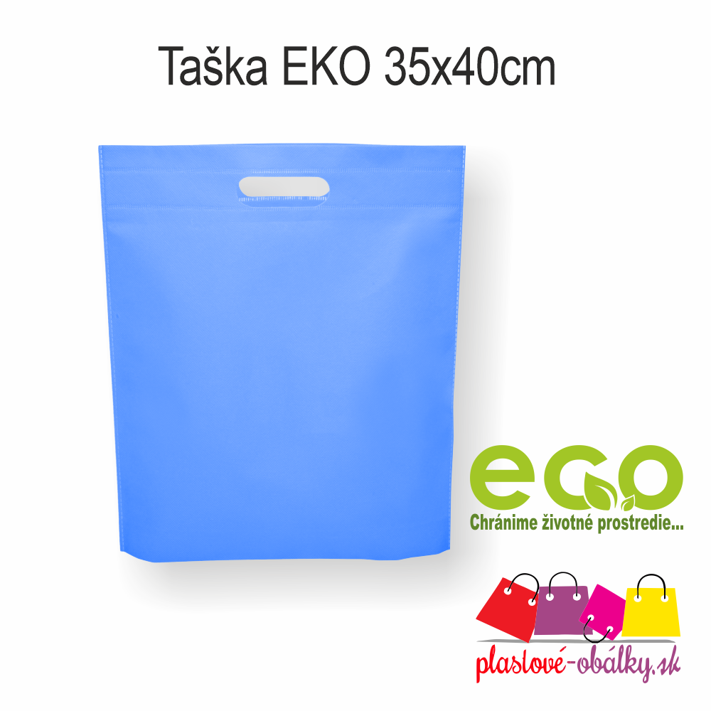 Taška EKO 35x40cm Farba: Modrá