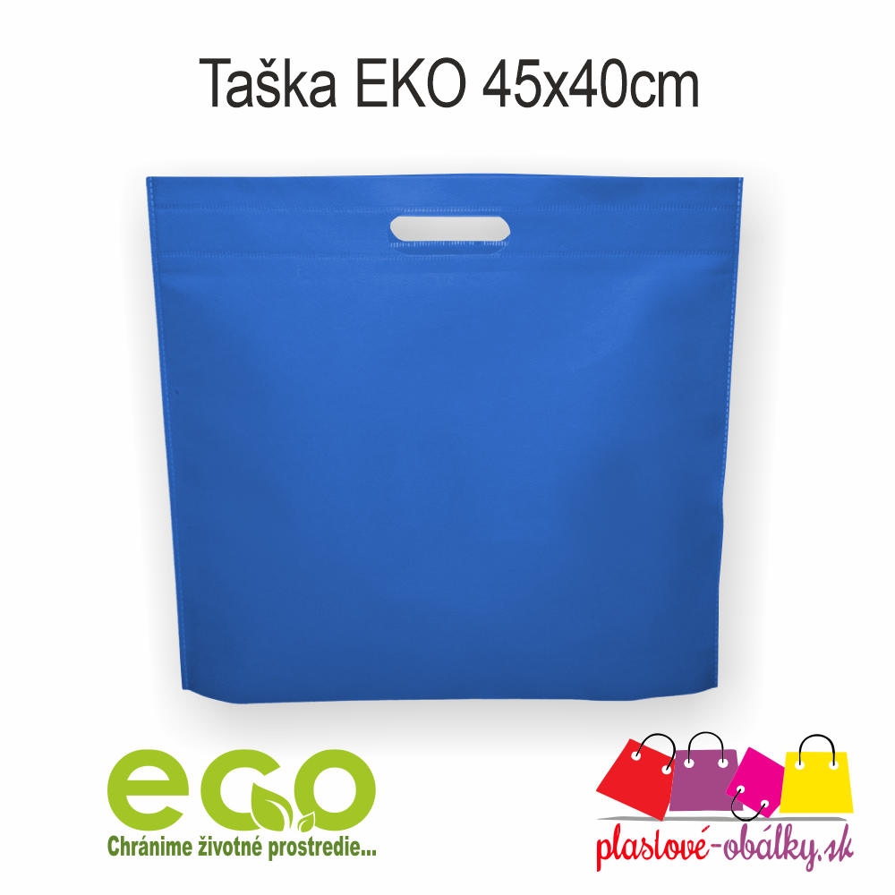 Taška EKO 45x40cm Farba: Modrá