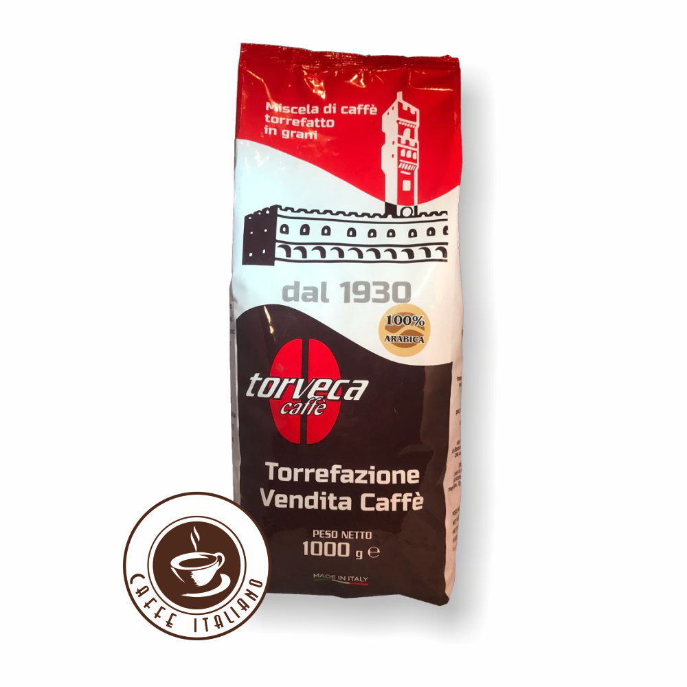 Torveca Arabica zrnková káva 1kg  100% Arabica