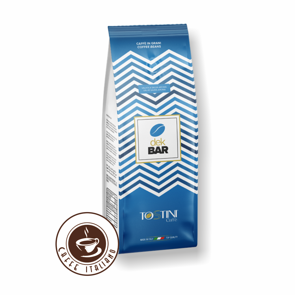 Zrnková káva Tostini Decaf Blend 500g  Bezkofeinová