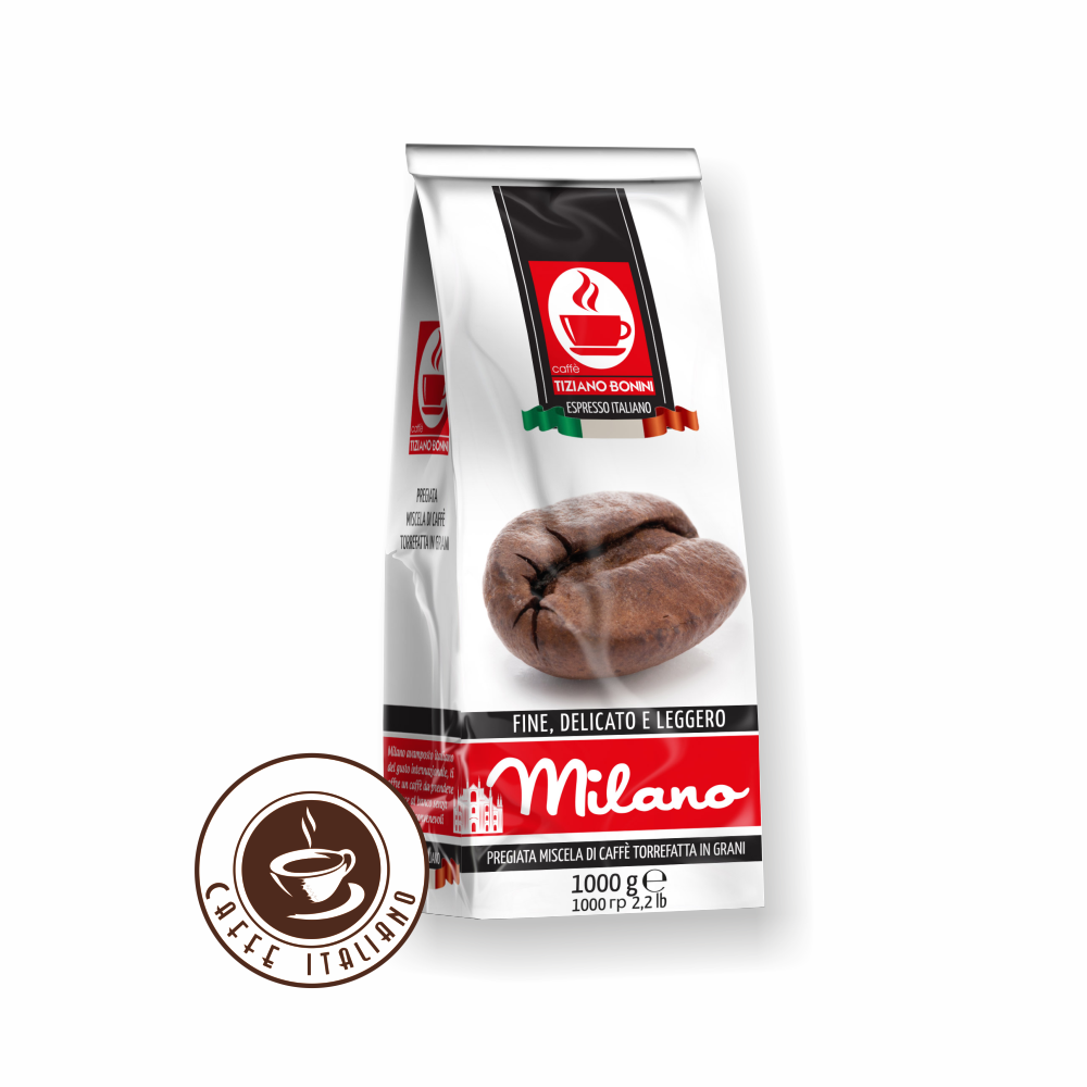 Zrnková káva Bonini Milano 1kg