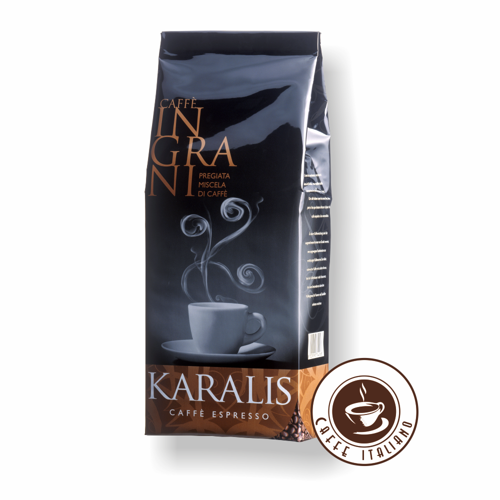 Karalis Oro zrnková káva 1kg  zmes Arabica a Robusta