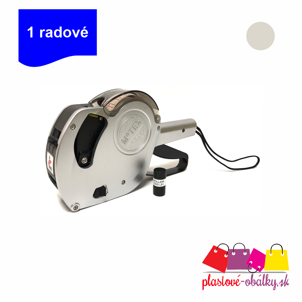 Motex 5500 etiketovacie kliešte 1-radové Farba: Strieborná