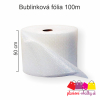 Bublinková fólia 100m návin 50µm