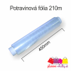 LLPDE potravinova folia 210m navin 8mi 450mm plastove obalky