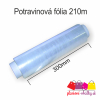 LLPDE potravinova folia 210m navin 8mi 300mm plastove obalky