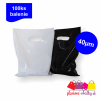 LDPE nakupna taska vysek C 100ks 40mi logo plastove obalky