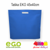 taska EKO modra 45x40x8cm netkana textilia hrubka 80g plastove obalky