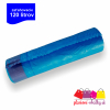 LDPE vrecia do kosa zatahovacie modre 120litrov 30mi 70mm 110mm 25ks rol logo plastove obalky