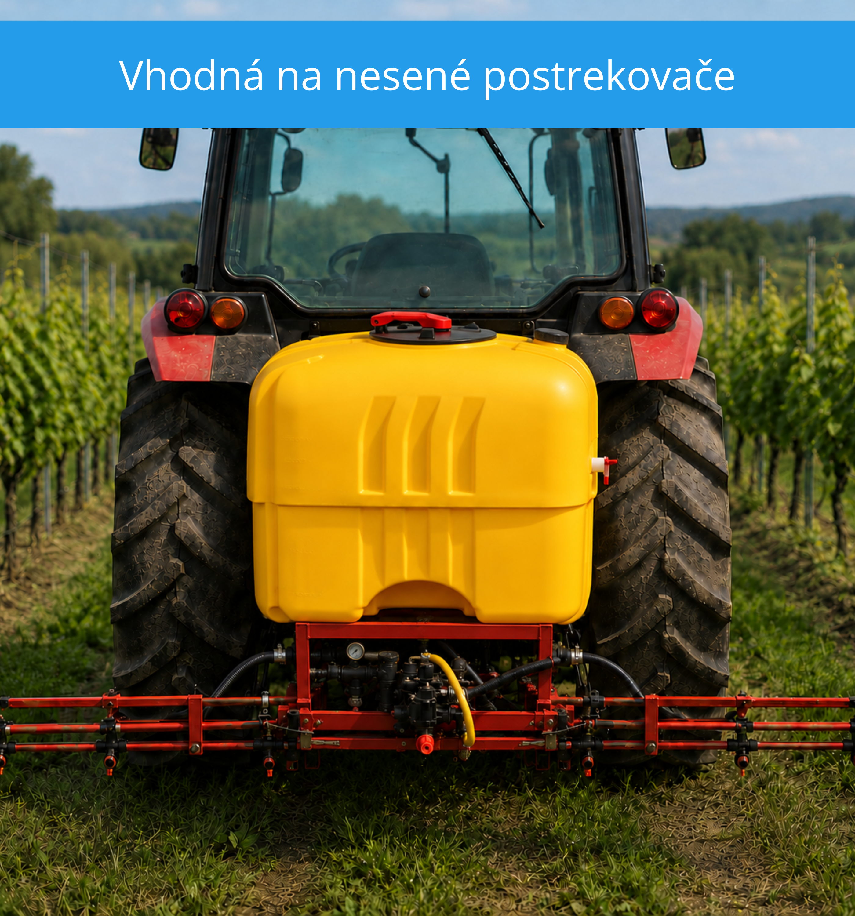 Nádrž na postrekovač ZGZ 800 L