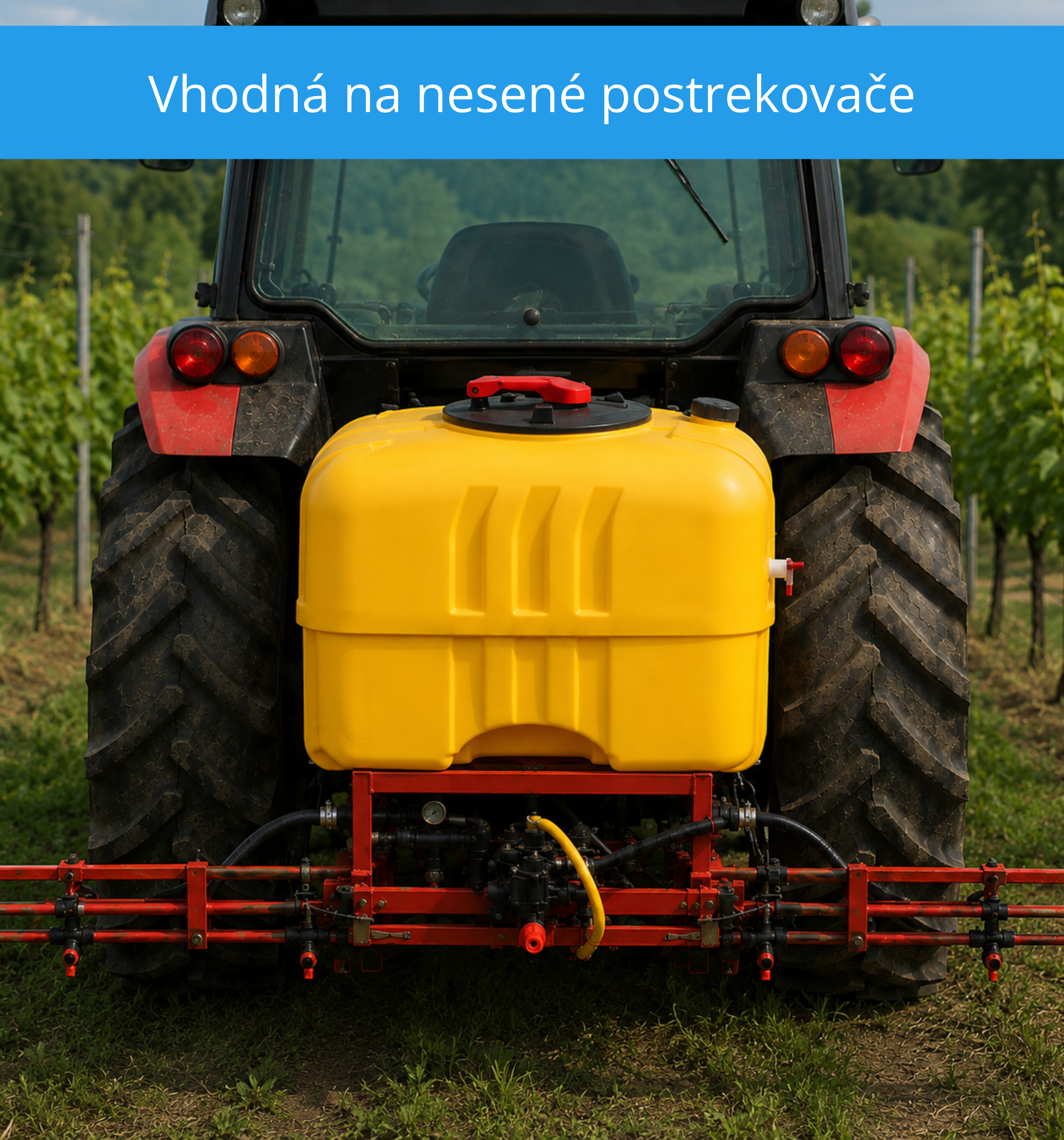 Nádrž na postrekovač ZGZ 800 L