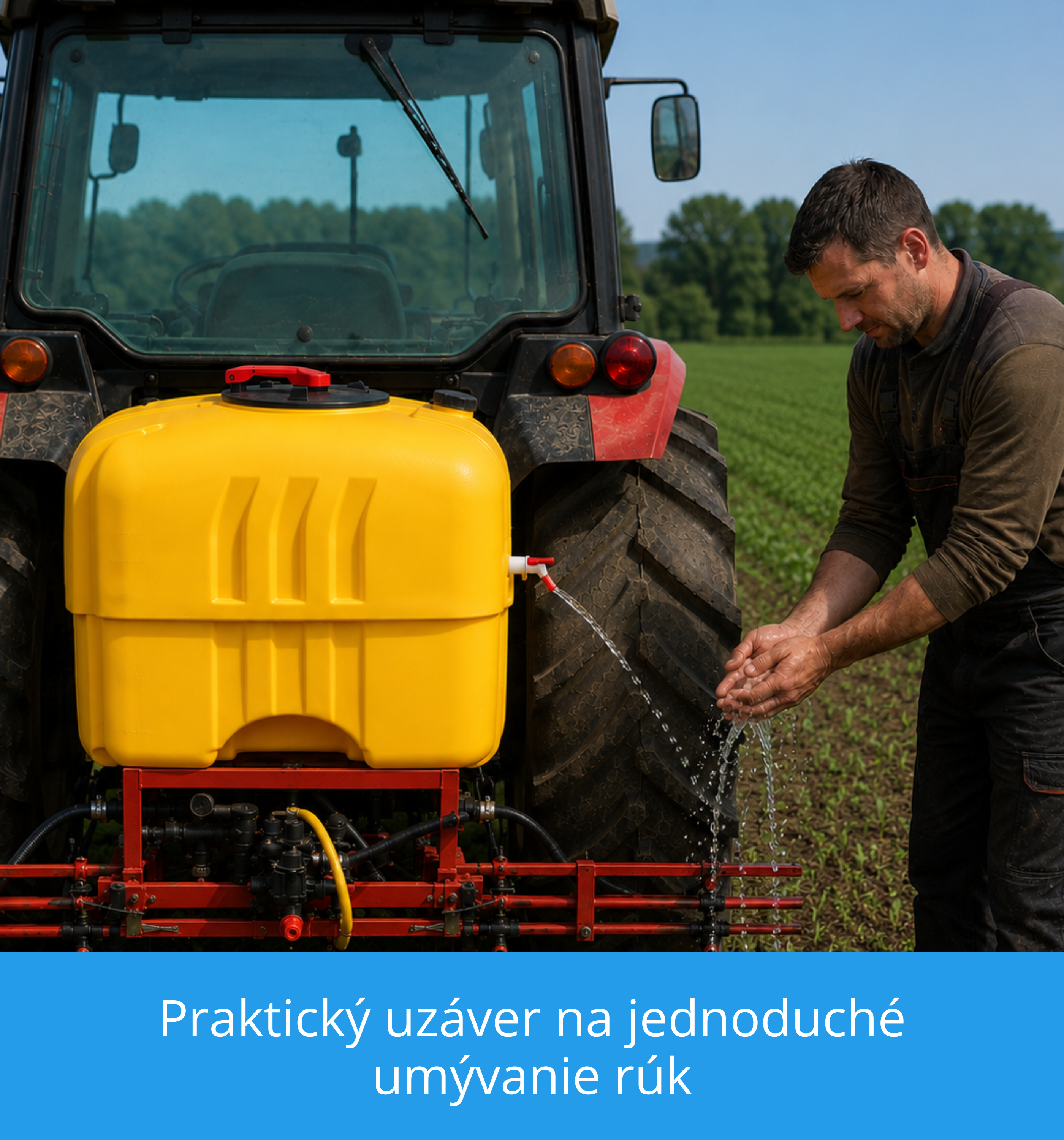 Nádrž pre nesené postrekovače