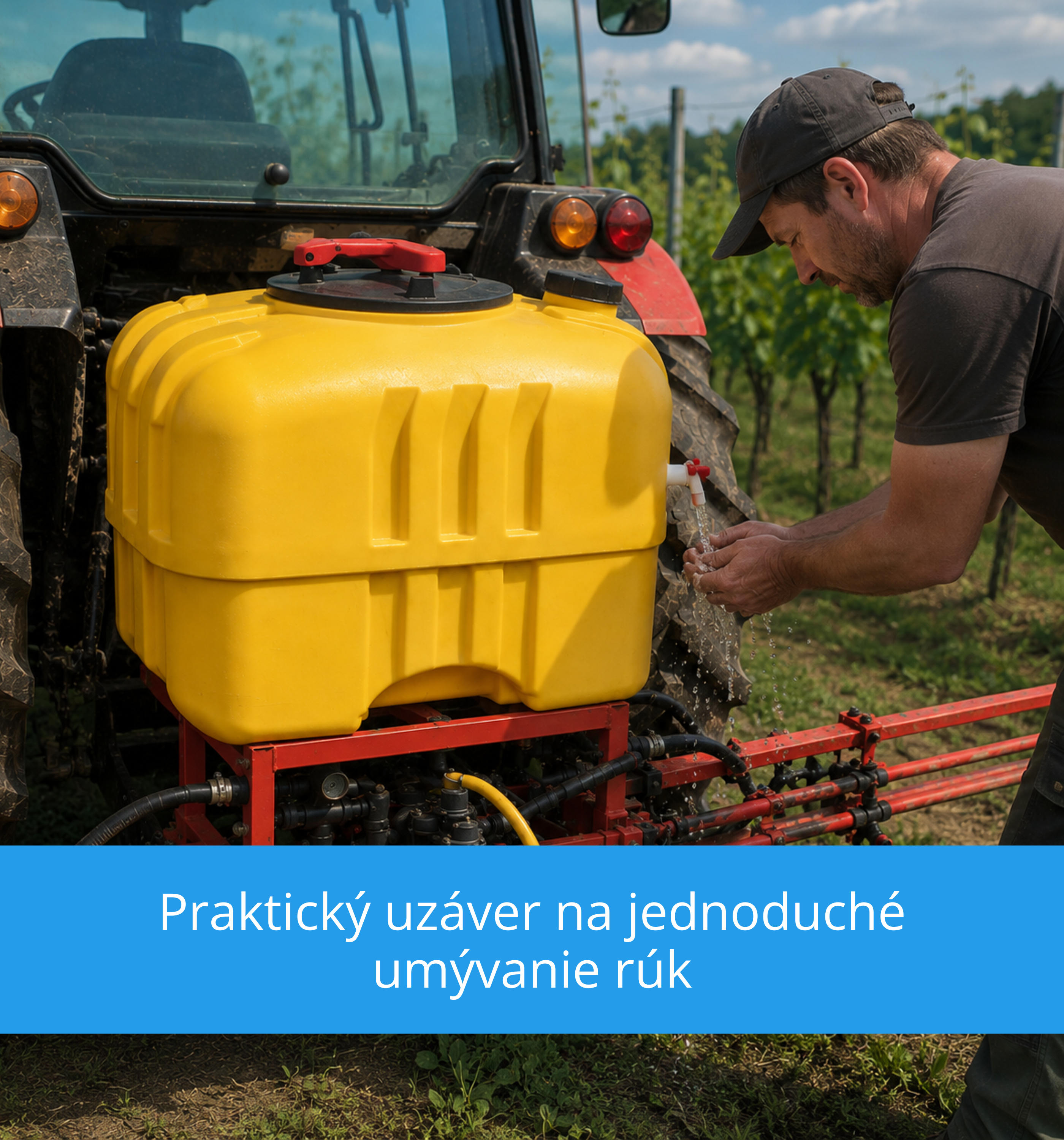 Nádrž pre nesené postrekovače