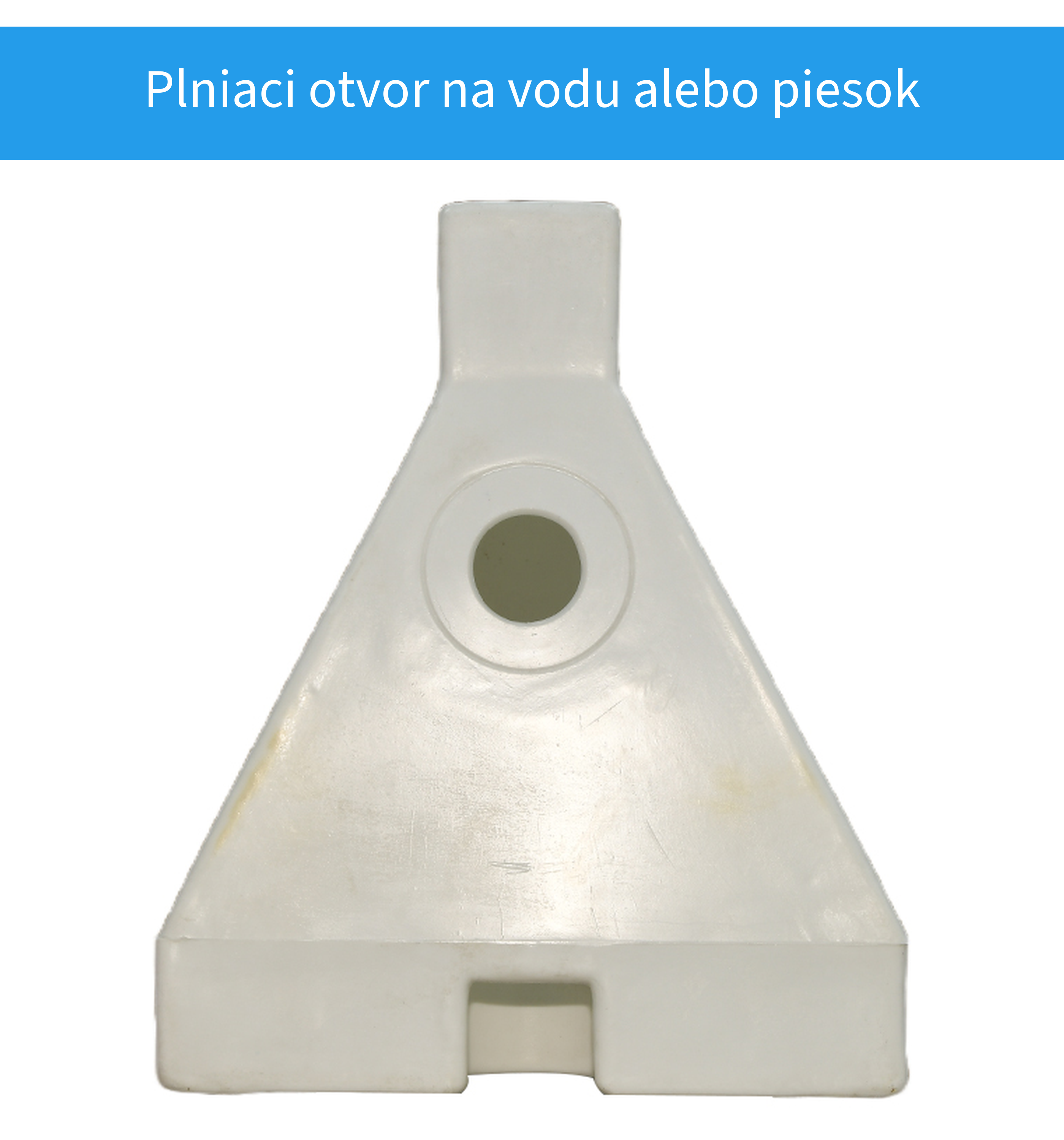Plniaci otvor cestnej bariéry
