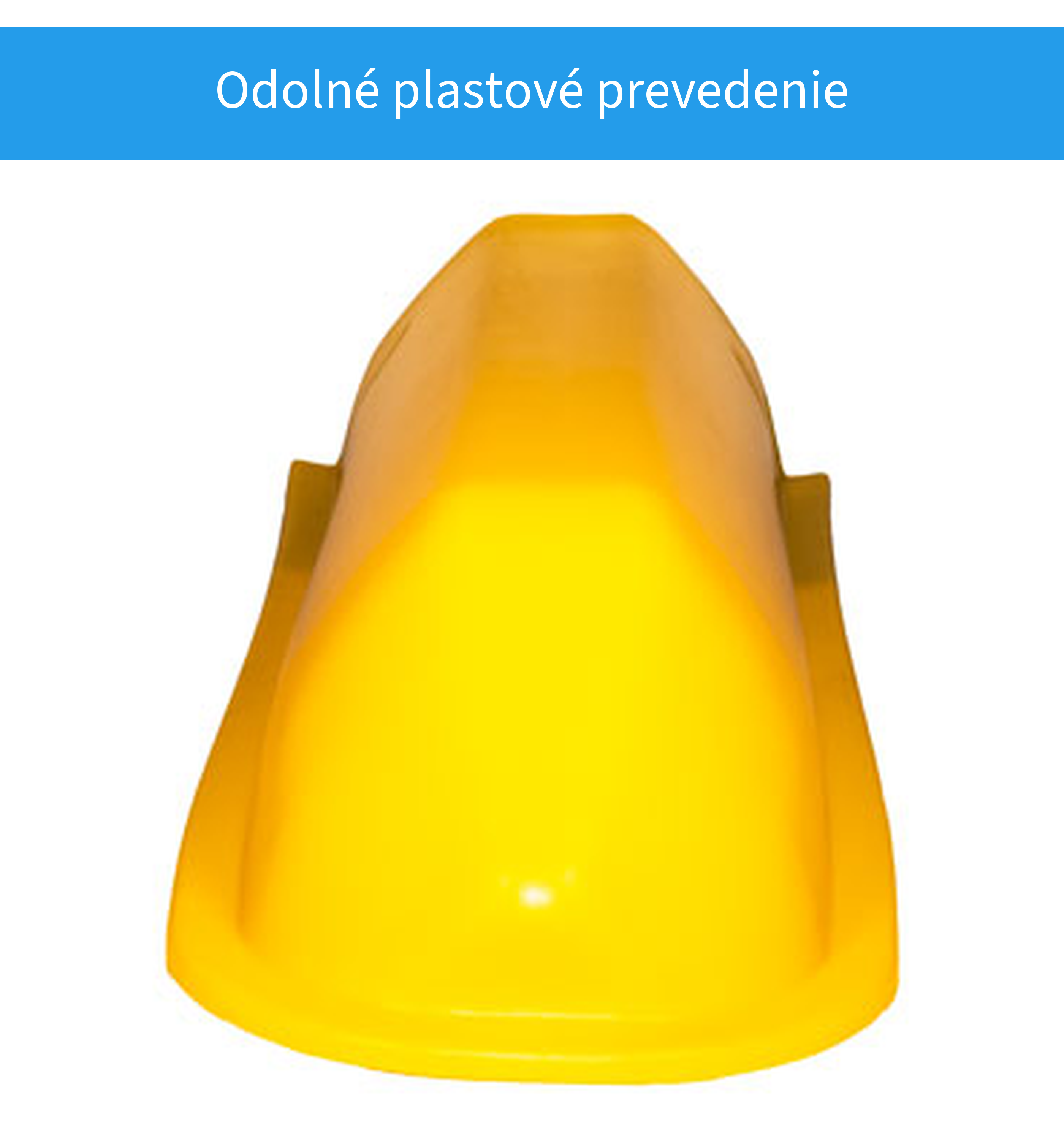 Plastový kryt hlavice postrekovača