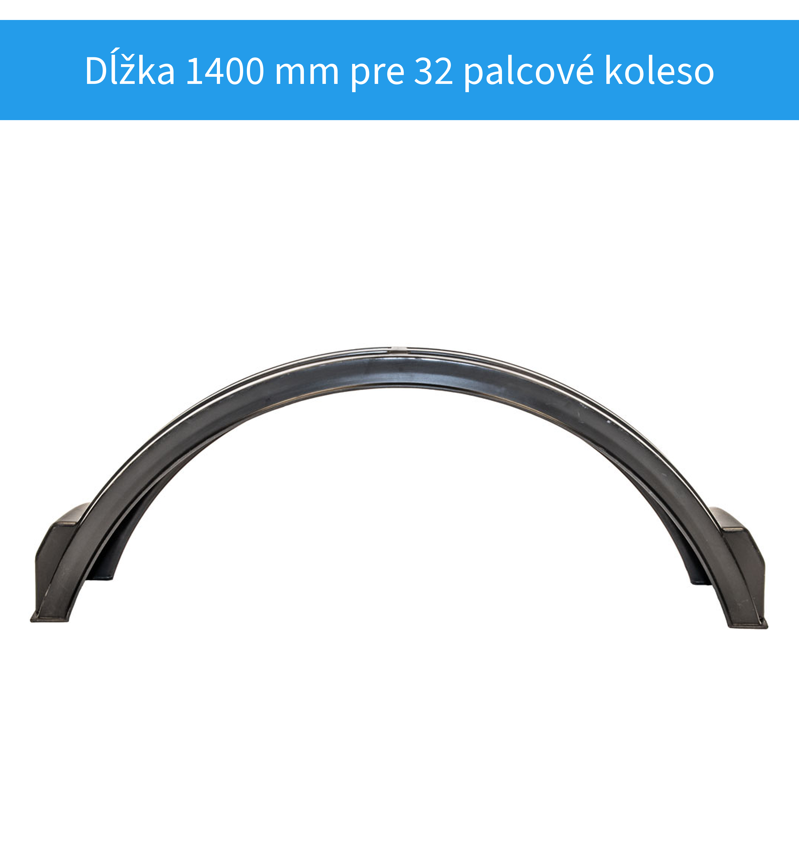 Rozmery plastového blatníka 1400 mm