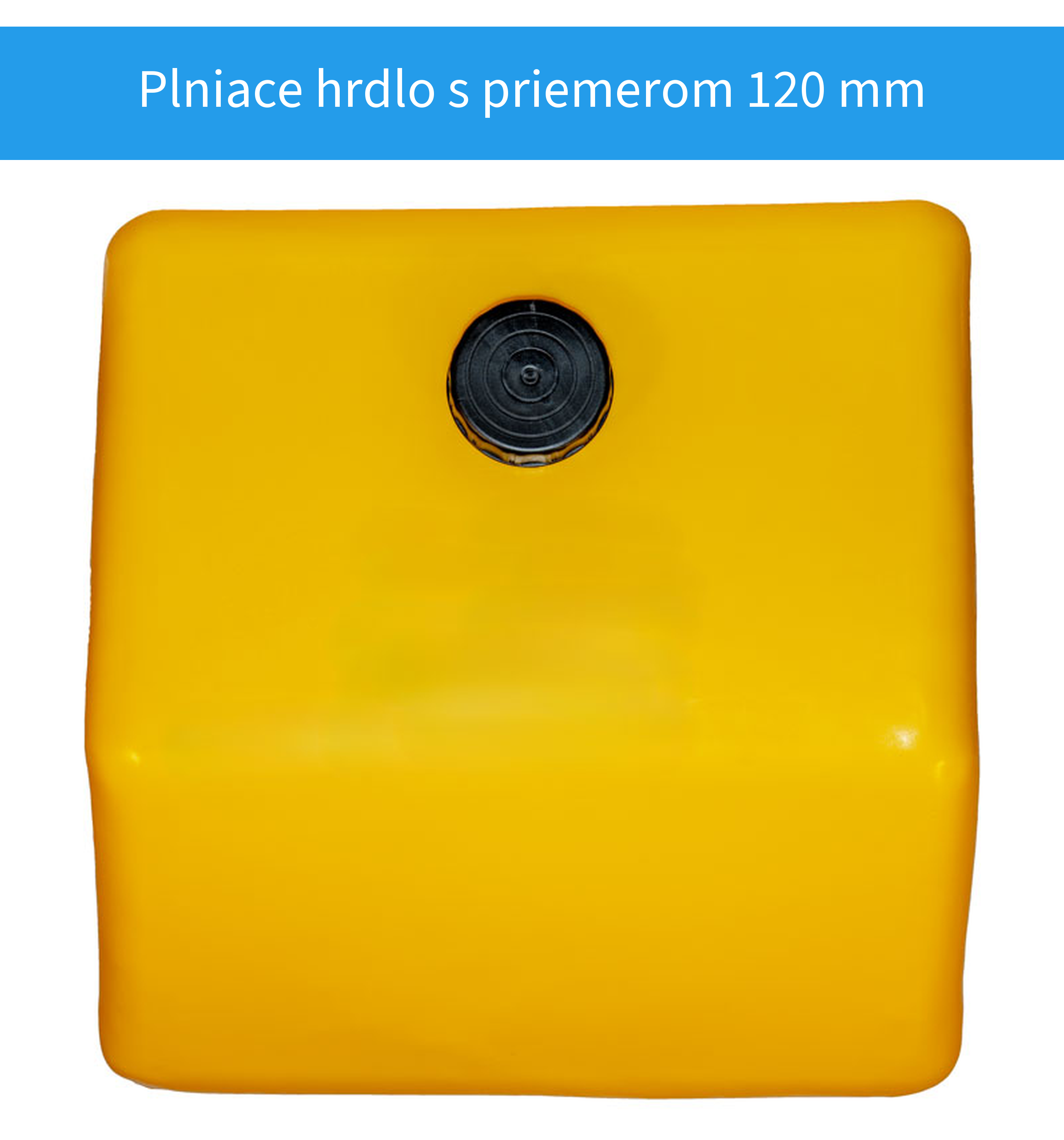 Plniace hrdlo QUADRO 120 mm