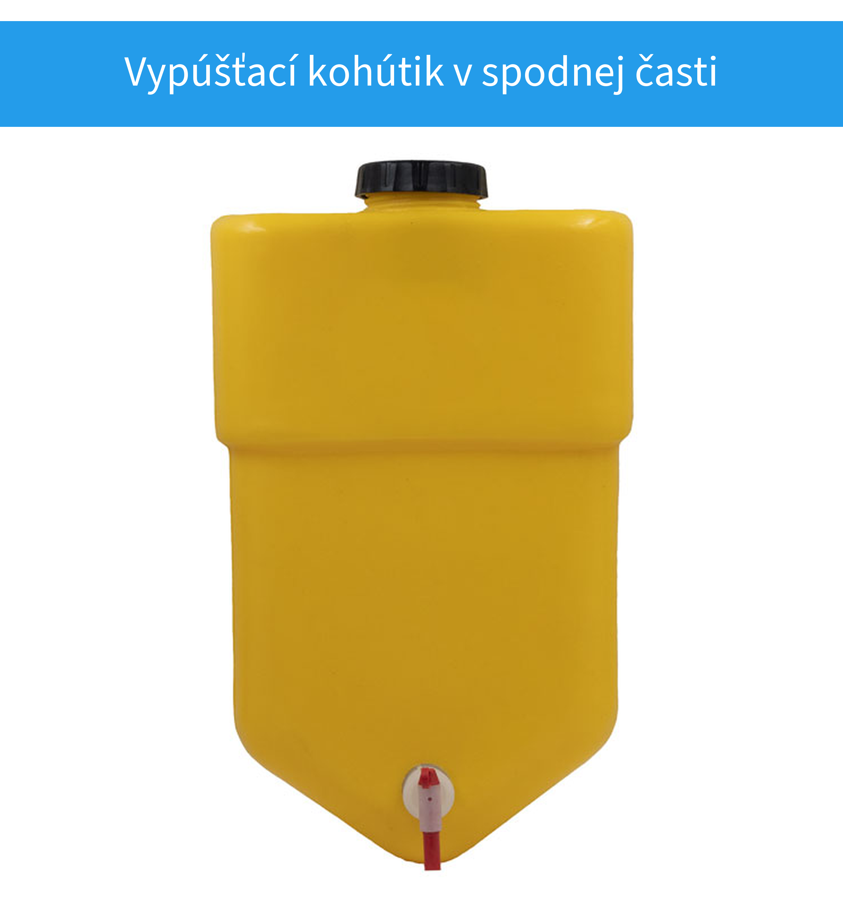 Vypúšťací kohútik zásobníka 10 litrov