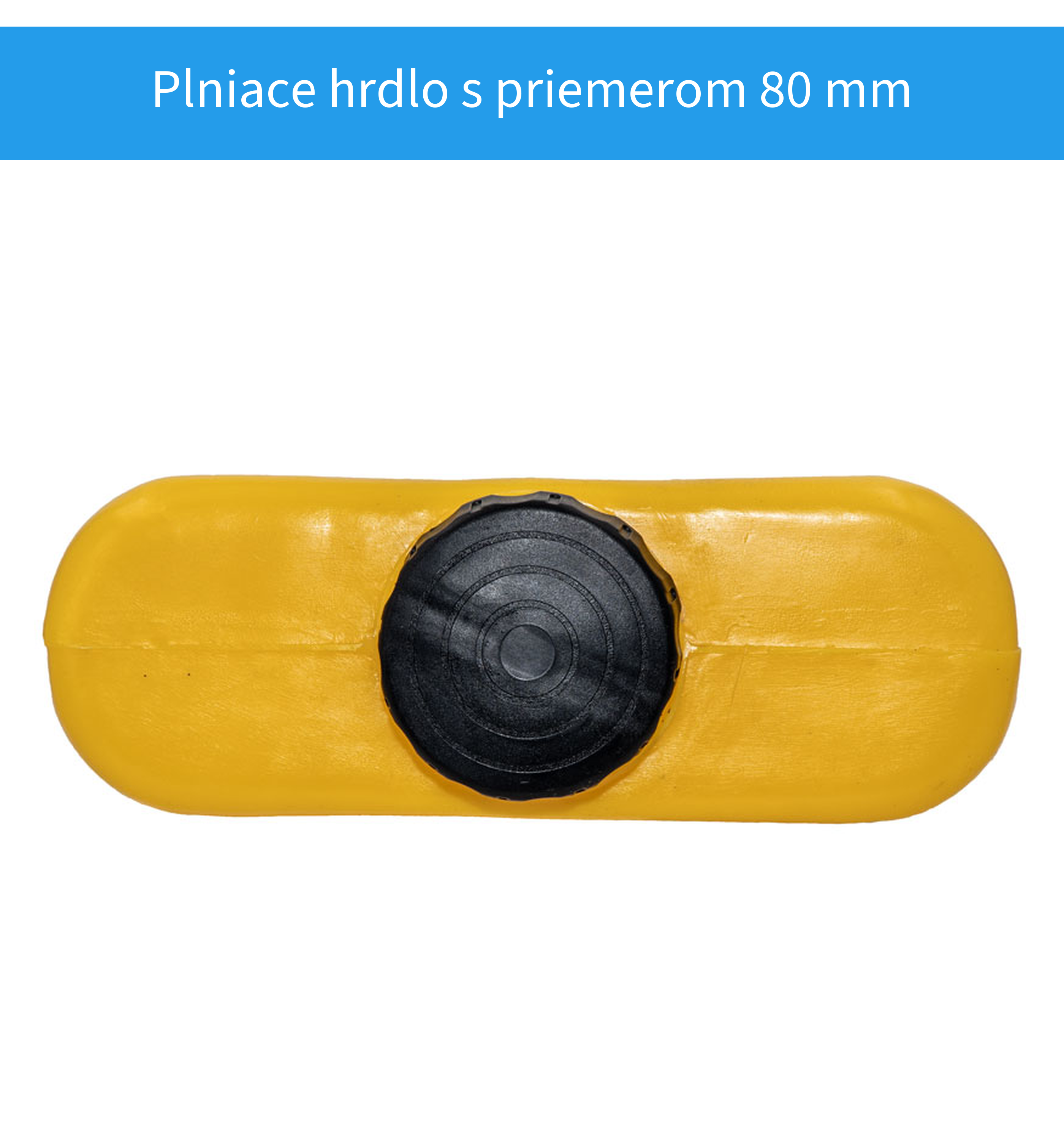 Plniace hrdlo zásobníka 80 mm