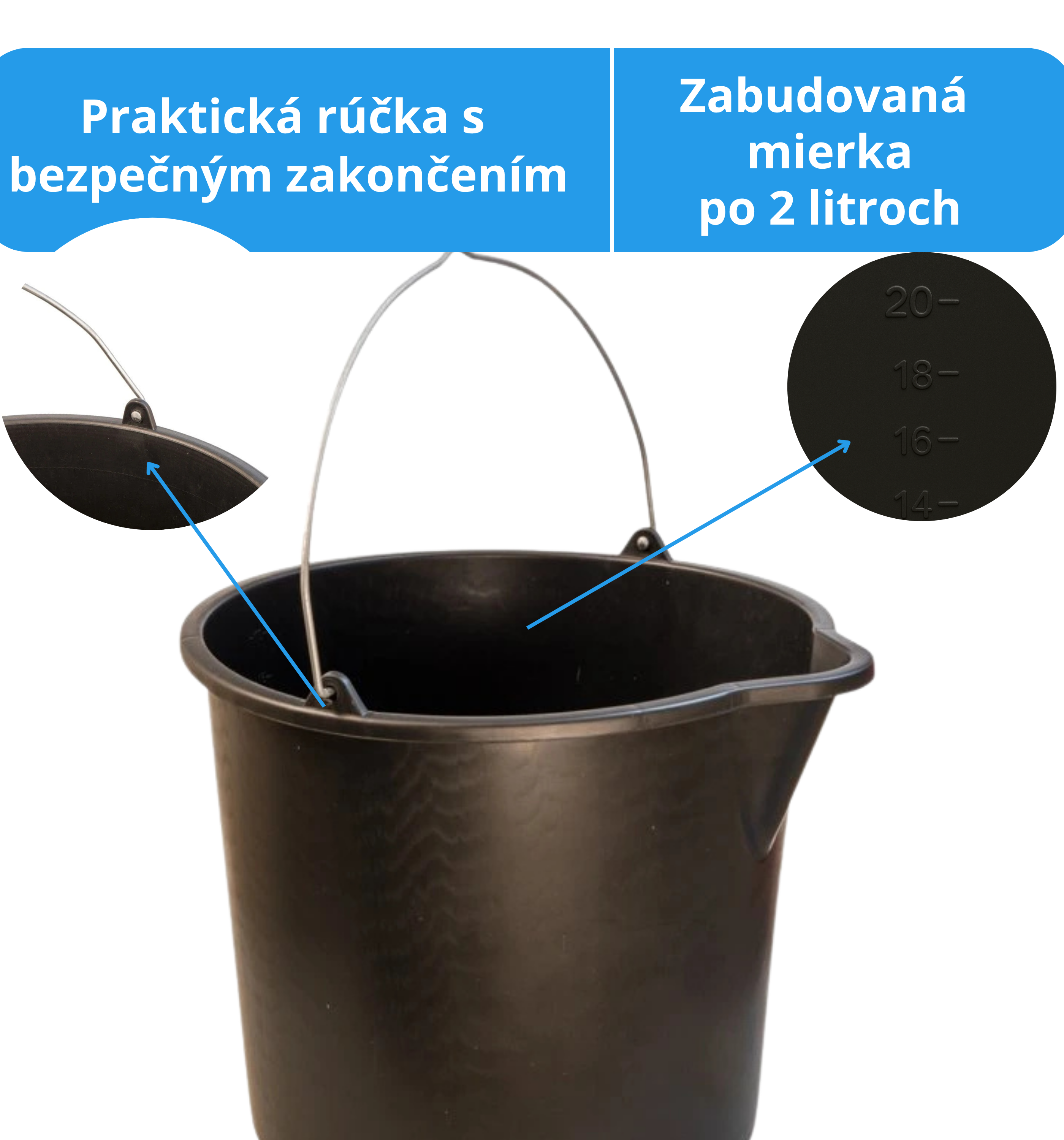 stavebne vedro 20l