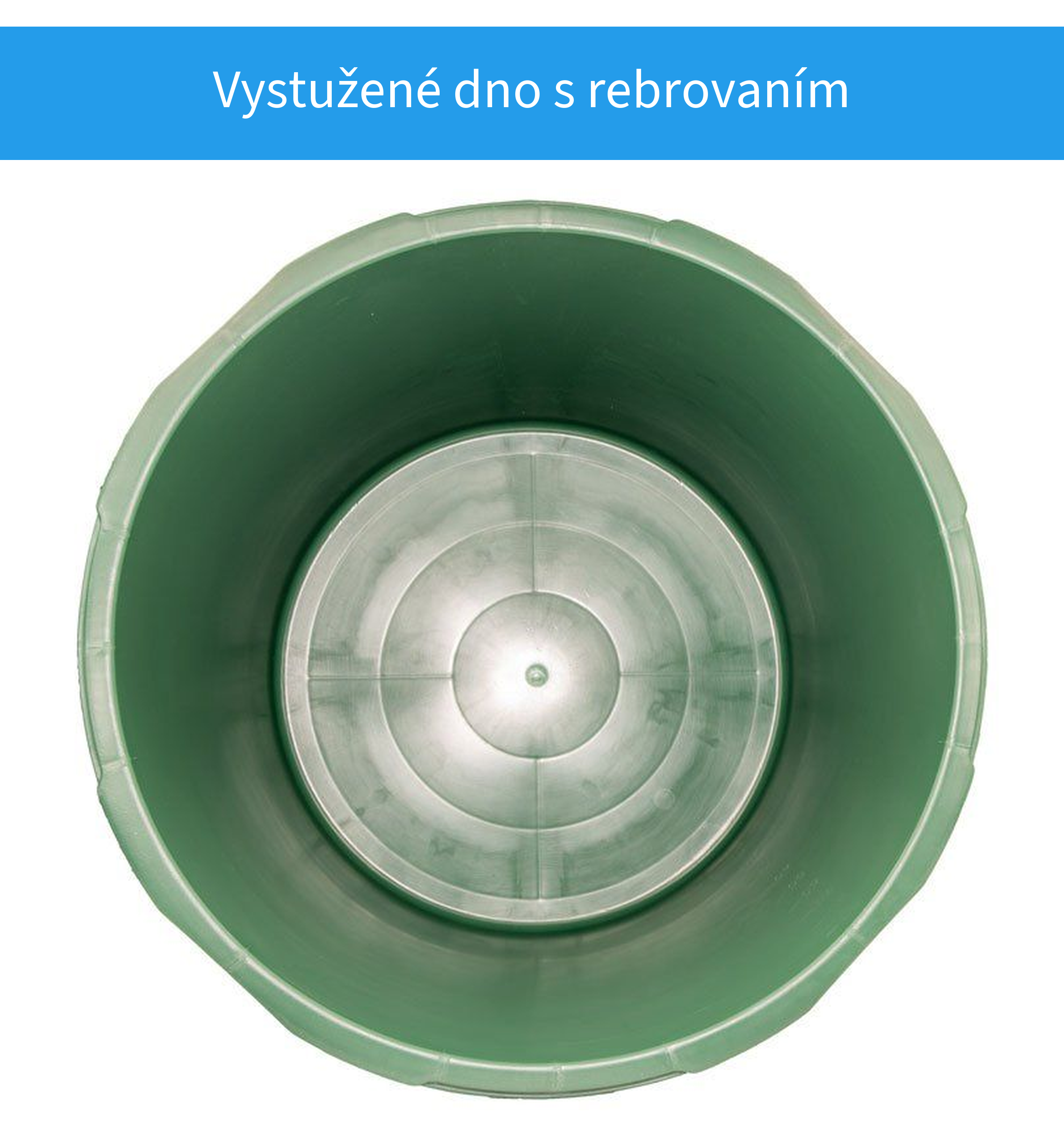 Vystužené dno nádoby