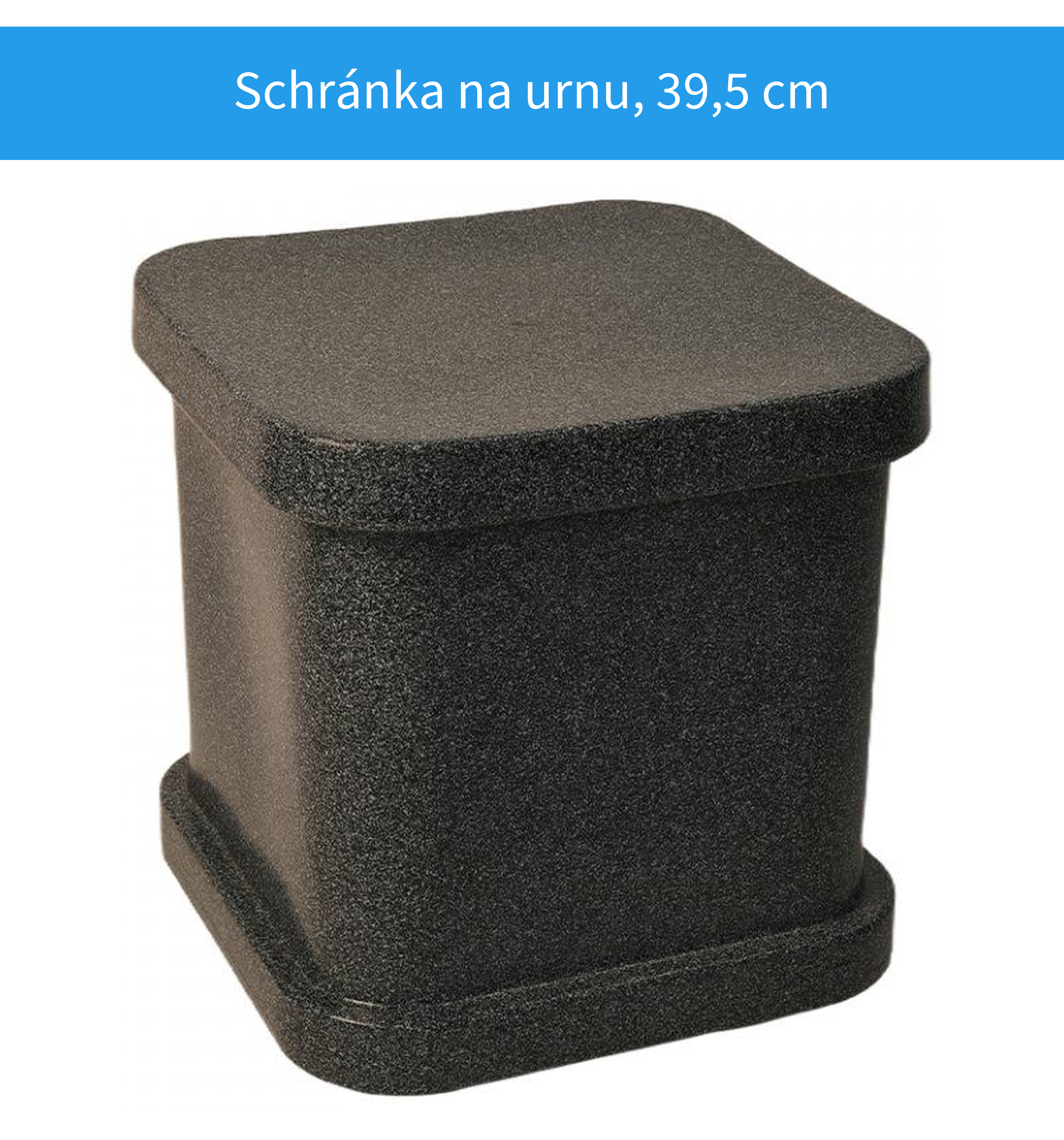 Podzemná plastová schránka na urnu 39,5 cm